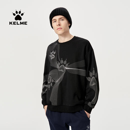 卡尔美秋季新品男士圆领卫衣6134TT1006 商品图2