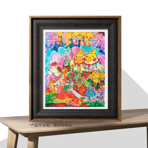 【折扣商品 不退不换】500片 平面拼图 塑料拼图 H2688 泡面- 国王皇后 商品图3