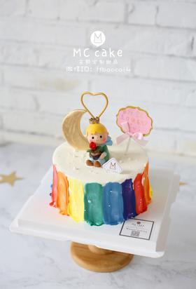 彩虹小王子（抱玫瑰）