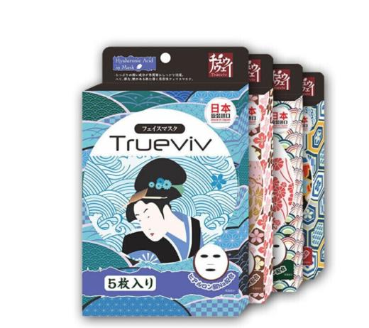 日本进口萩原玻尿酸面膜25ml*5p两盒 商品图1