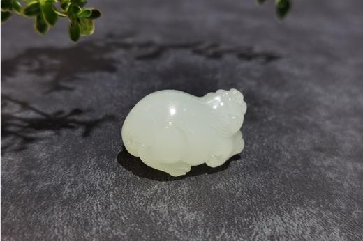 【御珠宫坊】羊脂白玉貔貅挂件 商品图1