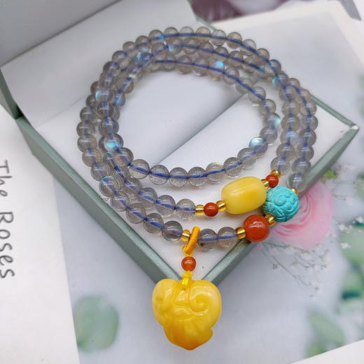 灰月光3圈手串 商品图2