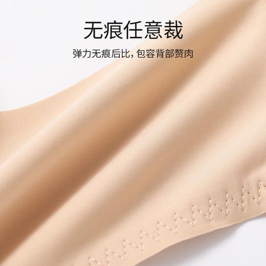 雅黛丽内衣女小胸聚拢调整型收副乳文胸舒适夏季上托无钢圈胸罩 商品图3