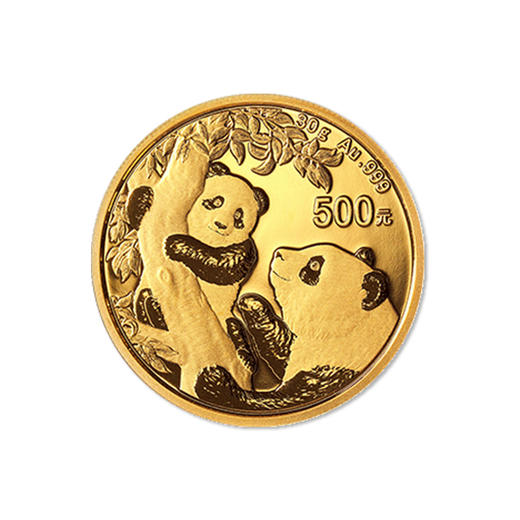 2021年熊猫金质纪念币 商品图8