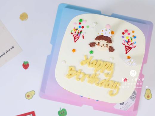 ins手绘笑脸小女生 商品图1