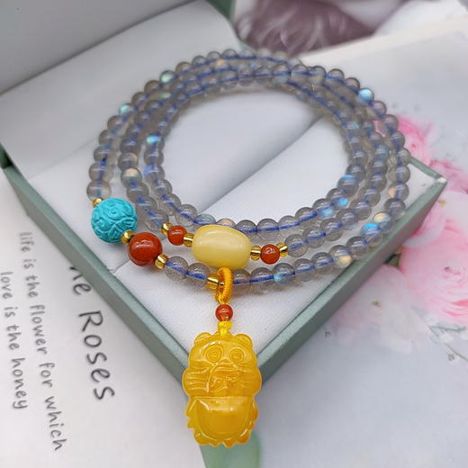 灰月光3圈手串 商品图2