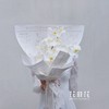《蝴蝶飞飞》 高级感白色蝴蝶兰花束 商品缩略图3