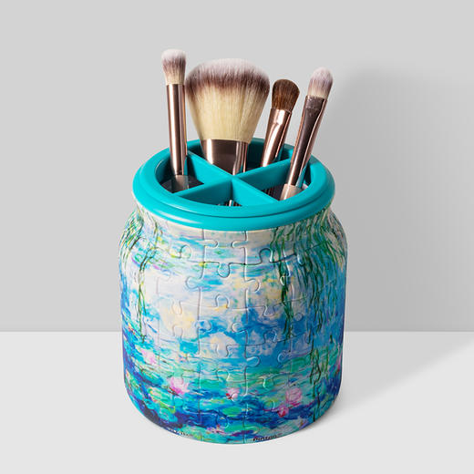 96片 收纳罐拼图 塑料拼图 BB1018 莫内- 睡莲 商品图2