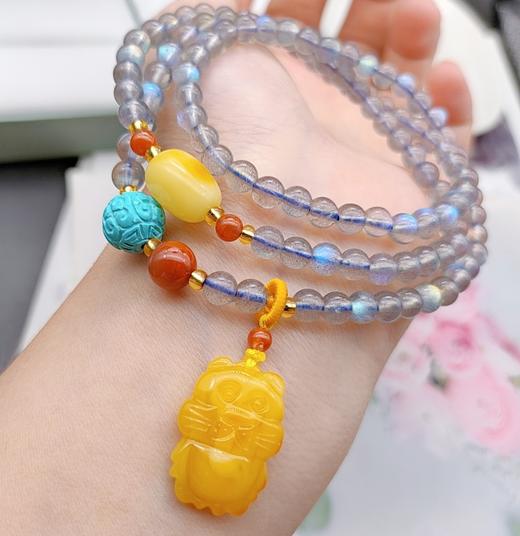 灰月光3圈手串 商品图0