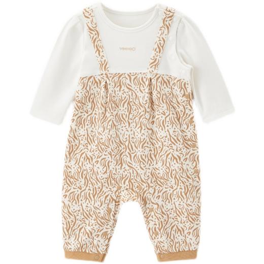 英氏-童衣类（秋）D0英针长蛤, 米白11-0104TPX, 商品图1