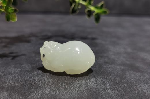 【御珠宫坊】羊脂白玉貔貅挂件 商品图4