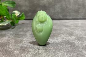 【御珠宫坊】碧玉佛挂件