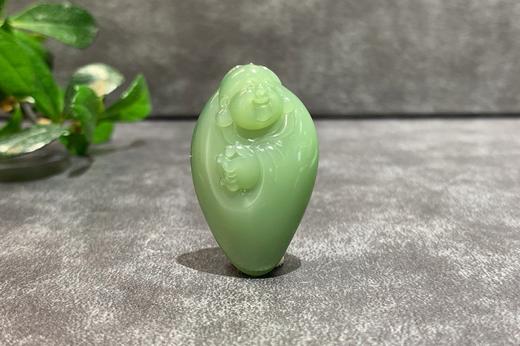 【御珠宫坊】碧玉佛挂件 商品图0