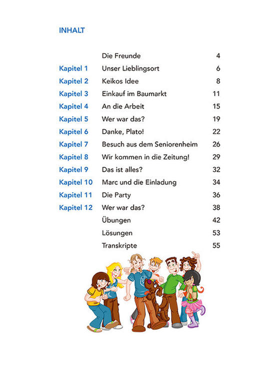 开心学德语(青少版)(A2)(轻松读物)原版引进，专为德语零基础的青少年学习德语打造的系列读物 商品图2
