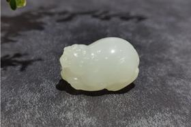 【御珠宫坊】羊脂白玉貔貅挂件