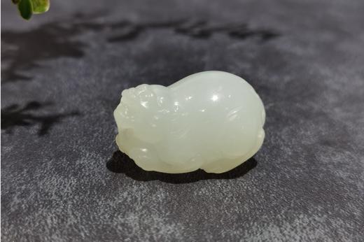 【御珠宫坊】羊脂白玉貔貅挂件 商品图0