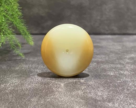 【御珠宫坊】糖白玉平安扣挂件 商品图0