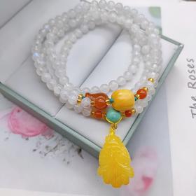 白月光多圈手串