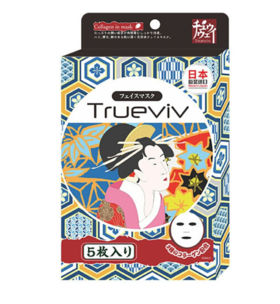 日本进口萩原胶原蛋白面膜25ml*5p