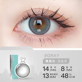 HolyNara 集美灰日抛美瞳(10片装/盒)