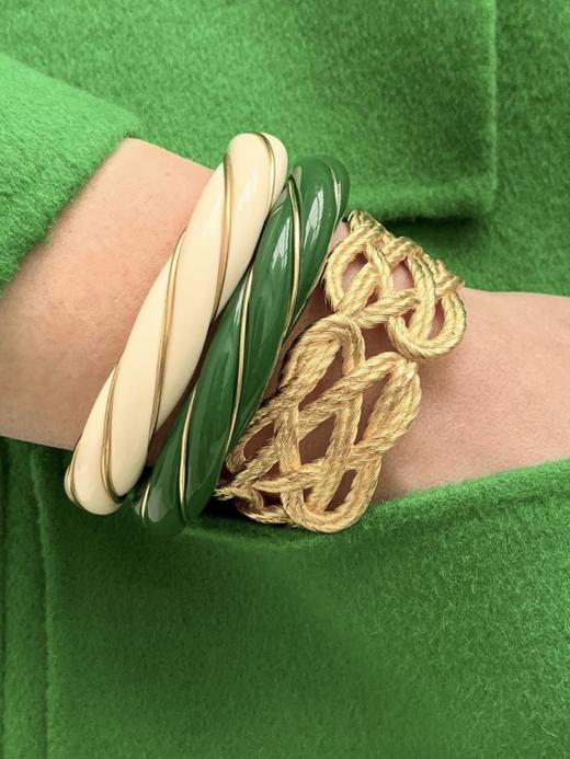 北京仓｜Aurélie Bidermann-Diana-象牙色 手镯［法国设计师］ 商品图10