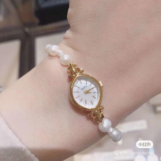 价值3500+ 原厂正dan ！小众高端款！‬agete珍珠表/方形bu纹‮腕理‬表 上手高贵典雅 简约文艺 复古又精致 有逼格 客供进口日本‮芯机‬ 手快有手慢无！ 商品图1