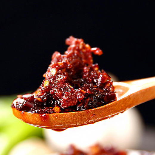 苗姑娘 牛肉辣椒酱 自制开胃菜下饭酱260gx3瓶 商品图2