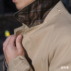 插肩袖款日本防渗雨嘎巴甸卡其色意式风衣 商品缩略图7