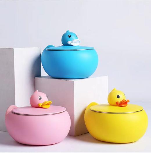 FACEB.DUCK小鸭注水保温碗BD-W1粉色550ml 商品图2