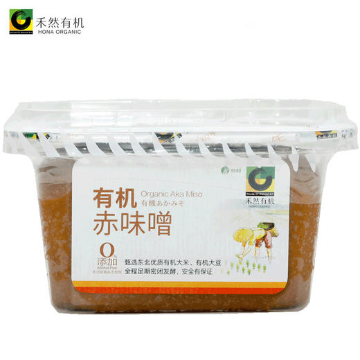 禾然有机赤味噌 300g/瓶 商品图3