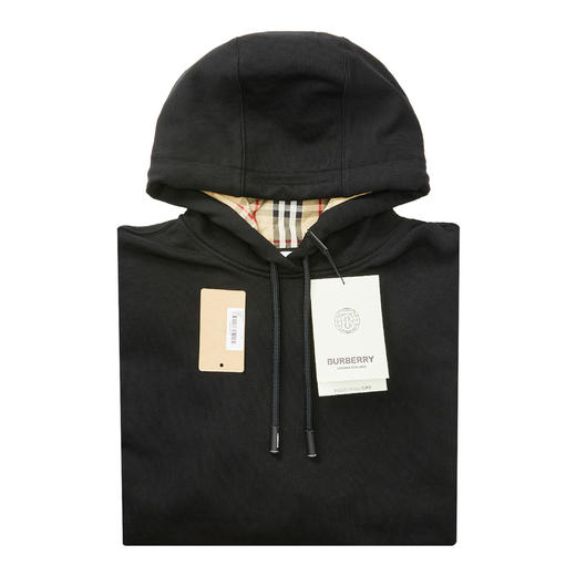 BURBERRY 巴宝莉 女士棉质加长衣摆宽松连帽套头卫衣 8035859 商品图2