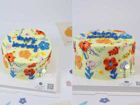 异域风手绘蛋糕