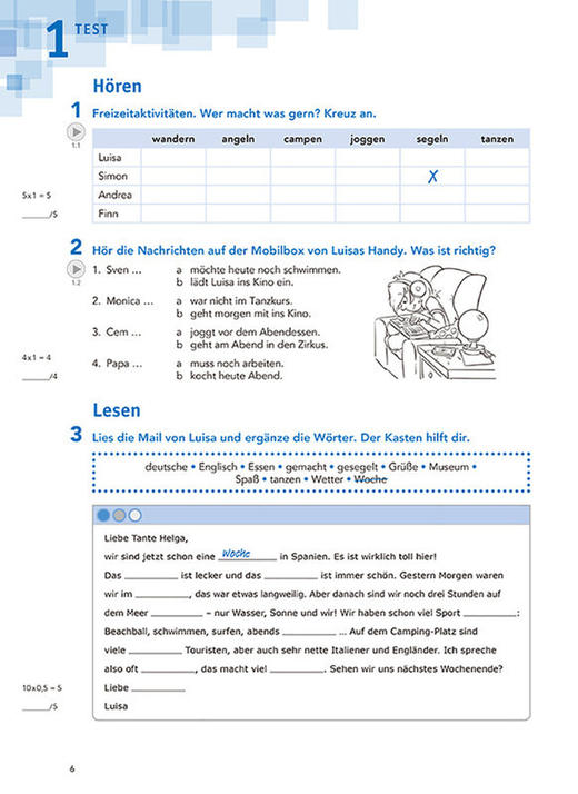 开心学德语(青少版)(A2)(同步测试) 商品图2
