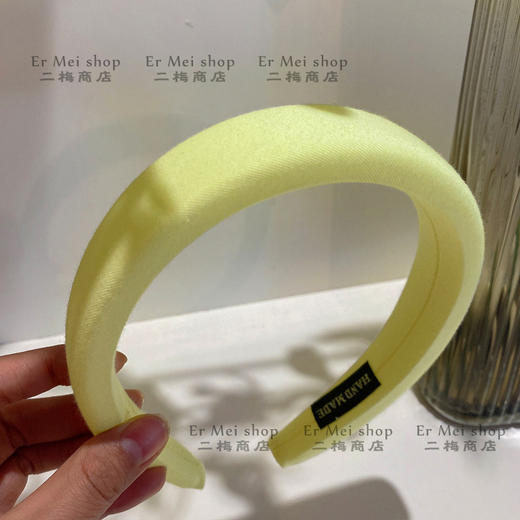 【升级包布款】大自然色系发箍 韩国ins时尚头饰海绵发箍复古简约百搭压发头箍女（此产品不参加首单赠送手绳活动） 商品图5