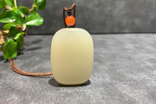 【御珠宫坊】和田玉藕粉无事牌 商品图4