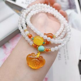 白月光多圈手串