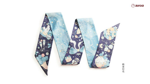 花好月圆祝愿套装/花好月圆双层长巾 商品图2