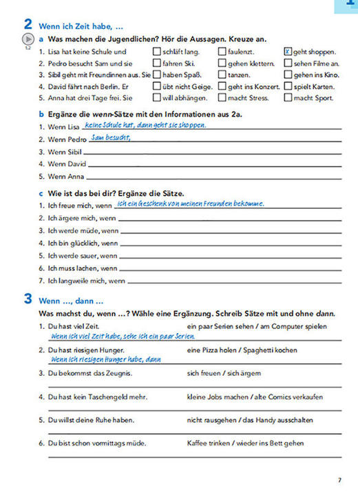 【外研社】开心学德语(青少版)(B1)(练习手册) 商品图4
