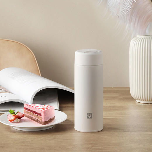 ZW-BP117 双立人 Enjoy系列真空保温茶滤杯350ml（白色） 商品图9