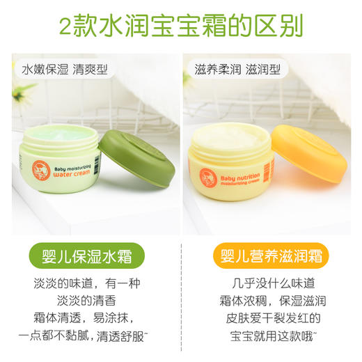 【中欧班列精选】小象婴儿清爽/滋润面霜50g/瓶MMT 商品图2