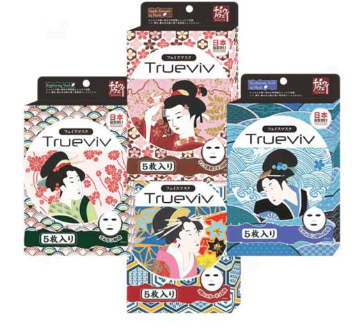 日本进口萩原胶原蛋白面膜25ml*5p 商品图1