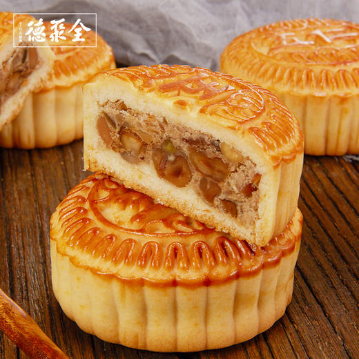 【全聚德百年传承】月饼礼盒 8枚装包邮 商品图3