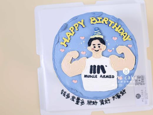 ins手绘健身男生 商品图0