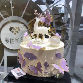 一见倾心（进口淡奶油➕水果夹层）提前3小时预定