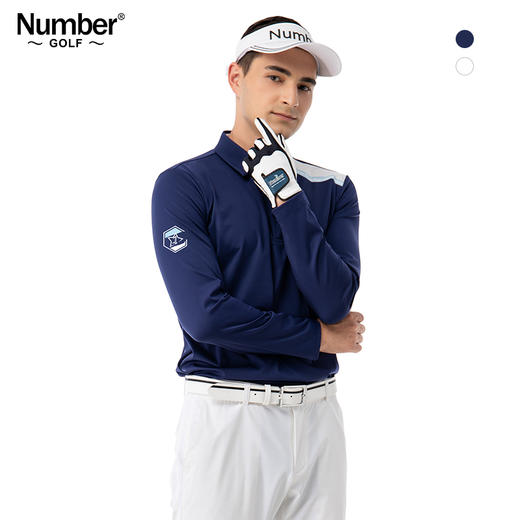 Number 男士高尔夫秋冬装长袖 ANB-M0221005 商品图0