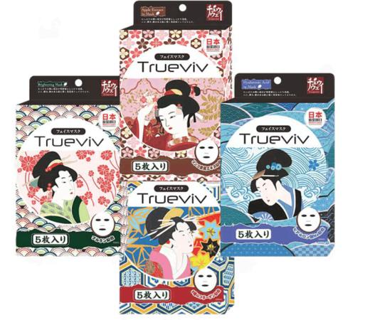 日本进口萩原水果维他面膜25ml*5p 商品图1