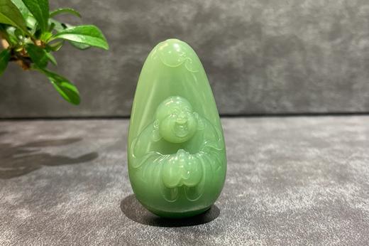 【御珠宫坊】碧玉佛挂件 商品图0