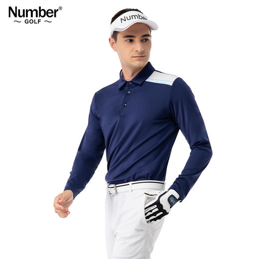 Number 男士高尔夫秋冬装长袖 ANB-M0221005 商品图1