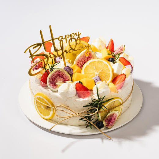 【文艺小清新】燕麦果果蛋糕，富含膳食纤维的养生蛋糕（武汉幸福西饼蛋糕） 商品图0