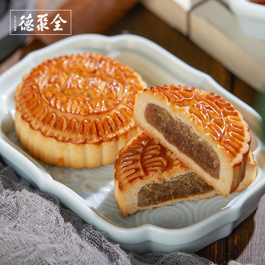 【全聚德百年传承】月饼礼盒 8枚装包邮 商品图2